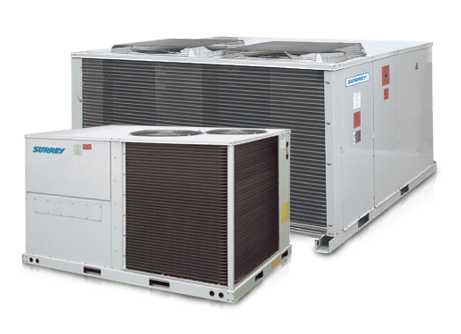 Rooftop Surrey Frío/Calor a Gas R-407C 15 a 30 TR