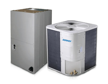 Sistema Separado para Conductos Surrey R-410A Frío/Calor por Bomba