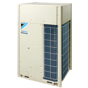 Unidad exterior VRV Daikin Serie Q Ahorro de Espacio Bomba de Calor R-410A