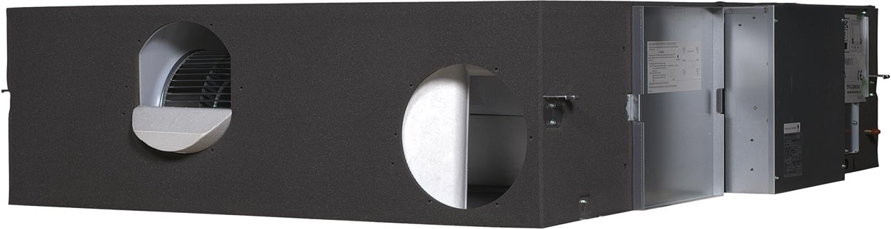 Ventilación con recuperación de calor Daikin VKM con serpentín DX para VRV