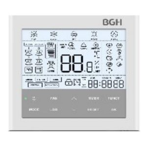 Controladores Locales BGH Pro VRF Alámbrico e Inalámbrico