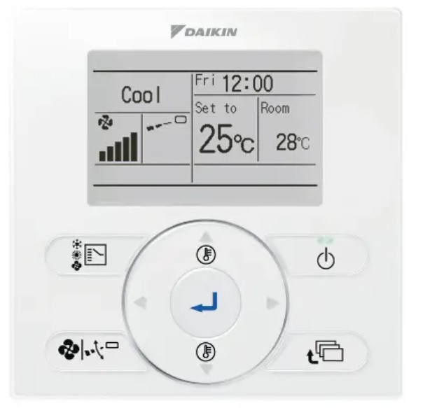 Control remoto alámbrico Daikin BRC073A5 para CDXM/CDXP
